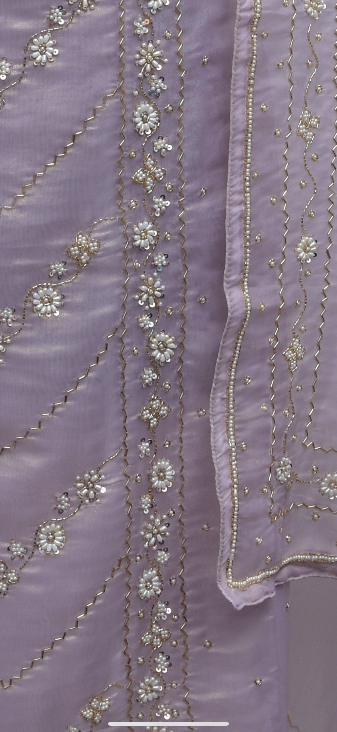 Soft lavender Salwar Suit - Image 3